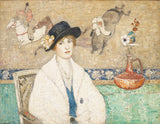 亨利·金地球，1916年，黑帽子小姐多萝西·哈特，艺术印刷，精美的艺术，复制品，墙，艺术，id，alw56na4z
