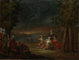 jean-baptiste-vanmour-1720-turkiska-kvinnor-på-landet-nära-istanbul-konsttryck-finkonst-reproduktion-väggkonst-id-alwodqn7t