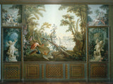 jean-baptiste-dit-lancien-huet-1765-landskap-med-svanar-konst-tryck-fin-konst-reproduktion-vägg-konst
