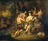 hieronymus-van-der-mij-1735-風景藝術印刷品中的牧羊人和牧羊女-美術複製品-牆藝術-id-alz8tpu7v