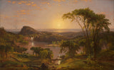 賈斯珀-弗朗西斯-克羅普西-1857-夏季-安大略湖-藝術印刷-精美藝術-複製品-牆藝術-id-alzptvmvr