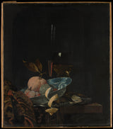 виллем-калф-1659-мртва природа-са-воћним-стакленим посуђем-и-ванли-посудом-уметност-штампа-ликовна-репродукција-зид-уметност-ид-ам11а5117