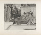 勞倫斯·阿爾瑪·塔德瑪爵士-1889-在維納斯神殿藝術印刷品美術複製品牆藝術 id-am2ulc6ui