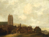 ludolf-bakhuysen-1660-տեսք-of-egmond-aan-zee-art-print-fine-art-reproduction-wall-art-id-am35oj6wi