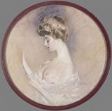 保罗·埃勒 1900 年玛尔特·勒泰利尔出生的福尔顿艺术印刷品美术复制品墙壁艺术的肖像