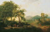 卡爾-菲利普-沙哈斯-1796-阿卡迪亞-景觀-藝術-印刷-美術-複製品-牆藝術-id-am6iymnrm