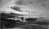 Aleksejs-kondratjevičs-savrasovs-1871-nakts ainava-volgas-art-print-fine-art-reproduction-wall-art-id-am7vktd91