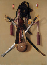乔治·科普1887年内维尔战争的主要里维·盖恩·麦考利艺术印刷精美艺术复制品墙艺术ID-am83ydc05