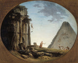 hubert-robert-1790-uheld-kunst-print-fin-kunst-reproduktion-væg-kunst