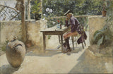 Carl-Larsson-1884-the-vine-art-print-fine-art-gjengivelse-vegg-art-id-amaddb4yf