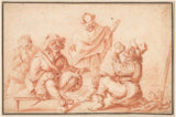 desconhecido-1665-bebendo-soldados-em-uma-arte-interior-impressão-reprodução-de-arte-parede-id-amc7hz1xz
