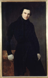 auguste-de-chatillon-1836-portrait-of-eugene-renduel-1798-1874-editor-art-print-fine-art-reproduction-wall-art