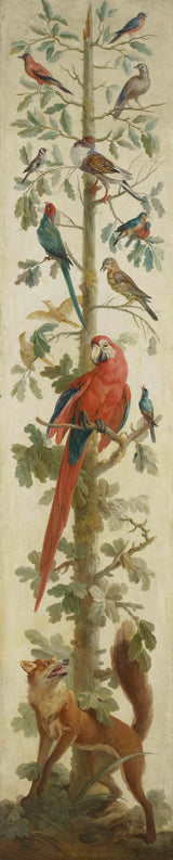 onbekend-1760-dekoratiewe-uitbeelding-met-plante-en-diere-kunsdruk-fynkuns-reproduksie-muurkuns-id-amcrlpdki