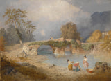James B-Pyne 1867，为精细的天气清理贝德·盖勒特·北威尔士，威尔士，艺术印刷，精美的艺术，复制墙壁，艺术ID，amcyvtdgq