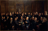 henri-adolphe-laissement-1907-collective-portrait-of-the-members-of-the-association-of-french-journalists-republicans-art-print-fine-art-reproduction-wall-art