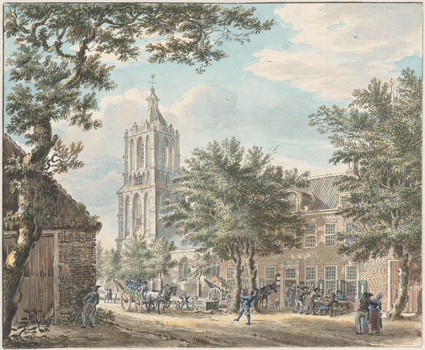 jan-de-beijer-1713-cheerful-party-in-the-village-wood-art-print-fine-art-reproduction-wall-art-id-ame1kb19j