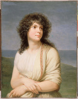 安德里亞-迪特-萊恩-阿皮亞尼-1798 年-哈梅林夫人出生的財富-洛米爾-拉格雷夫-1776-1851 年的肖像-藝術印刷品美術複製品牆藝術