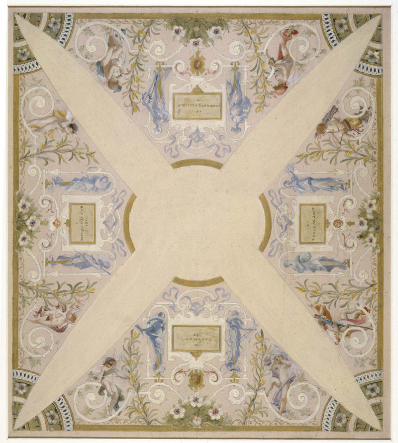 luc-olivier-merson-1888-sketch-for-the-staircase-of-the-festivals-of-the-city-hall-of-paris-february-art-print-fine-art-reproduction-wall-art