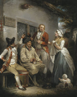 喬治·莫蘭-1795-鑽孔-招募藝術印刷美術複製品牆藝術 ID-amfs44jc5