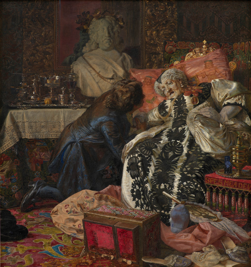 kristian-zahrtmann-1882-the-death-of-queen-sophie-amalie-art-print-fine-art-reproduction-wall-art-id-amg33po32