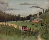 henri-rousseau-1895-krajobraz-i-cztery-młode-dziewczyny-krajobraz-i-cztery-dziewczyny-druk-sztuka-reprodukcja-dzieł sztuki-sztuka-ścienna-id-amgpdrgdr