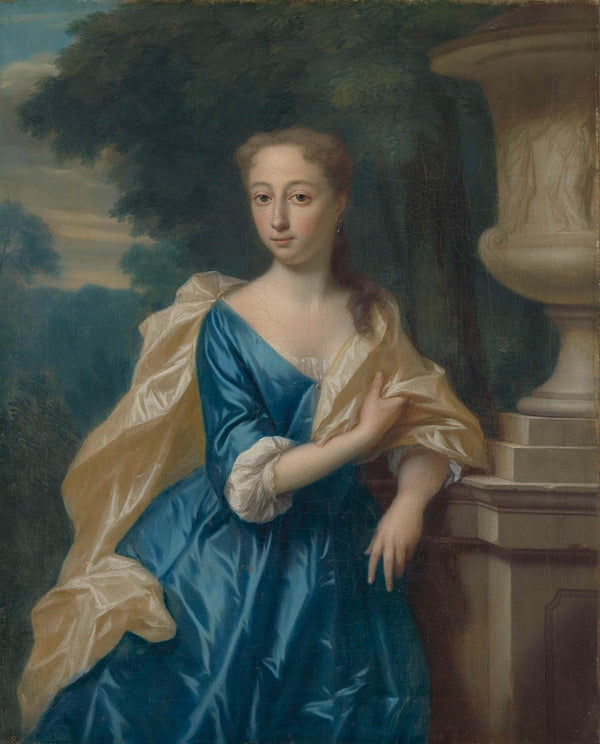 philip-van-dijk-1734-portrait-of-justina-johanna-ramskrammer-wife-of-isaac-art-print-fine-art-reproduction-wall-art-id-amhdt4e3m