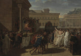 路易斯·拉菲特-1815-布魯圖斯-聆聽來自塔昆斯的大使的講話-藝術印刷品-精美藝術-複製品-牆藝術-id-amhrbfum3