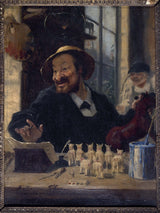 leon-dehaisne-1880-portrait-of-alexander-schanne-1823-1887-model-schaunard-la-vie-de-boheme-murger-art-print-fine-art-reproduction-wall-art