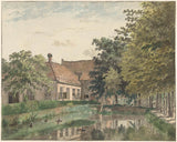 wybrand-hendriks-1782-view-of-the-outside-watergoor-in-nijkerk-art-print-fine-art-reproduction-wall-art-id-ammh1ovkn