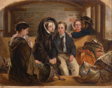 Abraham-Saalomon-1855-teine-lahkumine-lahkunemine-lahkume-kurbuserikkad-lahku-lahku-vaene-kunstitrükk-peen-kunsti-reproduktsioon-wall-art-id-ammu1omj6