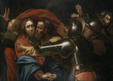 michelangelo-merisi-17. stoljeće-uzimanje-hristova-umjetnost-tisak-likovna-reprodukcija-zid-umjetnost-id-amn7ubnyj