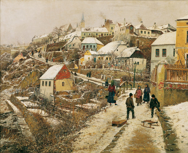 theodor-von-hormann-1892-znojmo-in-snow-ii-art-print-fine-art-reproduction-wall-art-id-amplfpgca
