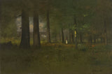 喬治·因尼斯-1891-森林邊緣藝術印刷美術複製品牆藝術 id-ampmexjb0