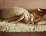 约翰·施洗约翰·赖特1849年沉睡的女人艺术印刷精美的艺术复制品墙壁艺术idamq0tk7jq