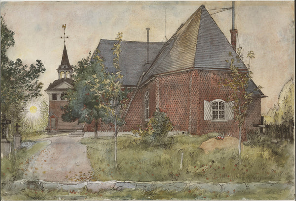 carl-larsson-old-sundborn-church-from-a-home-26-watercolours-art-print-fine-art-reproduction-wall-art-id-amt4y07ce