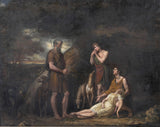George-Dawe-1808-imogen-gevonden-in-de-grot-van-Belarius-art-print-fine-art-reproductie-wall-art-id-amth3wvfu