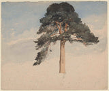 威廉·莱顿·里奇1814苏格兰松树艺术印刷精细艺术复制品墙艺术id amuuu19cn