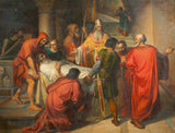 邁克爾·科瓦奇-1847-將亞歷山大聖馬克遺體移交給威尼斯人藝術印刷品美術複製品牆藝術 id-amv0zytni