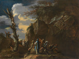salvator-rosa-1665-polycratescrucifixion-konst-tryck-finkonst-reproduktion-väggkonst-id-amwtovz8e