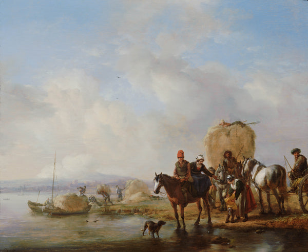 philips-wouwerman-1650-the-hay-wagon-art-print-fine-art-reproduction-wall-art-id-amwutu21l