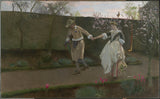 埃德温·奥斯汀·阿比1890年-可能每天早上的艺术印刷精美的艺术复制品墙艺术ID amwvcep1o