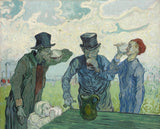 文森特·梵·高1890年，饮酒者艺术印刷精美的艺术复制品墙上的艺术ID-amxc1k5ik