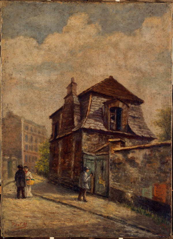 paul-martelliere-1900-the-hunting-lodge-m-de-julienne-goblins-alley-art-print-fine-art-reproduction-wall-art