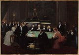 jean-beraud-1889-the-game-room-art-in-mỹ-nghệ-tái tạo-tường-nghệ thuật