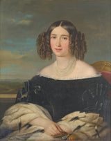 Franz-schrotzberg-1847-grófka-Wilhelmína-von-Auersperg-art-print-fine-art-reprodukčnej-wall-art-id-amyrtih4u