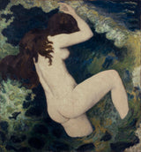 阿里斯蒂德·馬洛爾-1898-波浪藝術印刷品美術複製品牆壁藝術