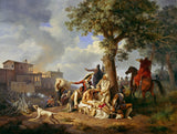carl-wilhelm-freiherr-von-heideck-1842-stseen-Hispaania-vabadussõjast-kunstitrükk-peen-kunsti-reproduktsioon-wall-art-id-an0j199g0