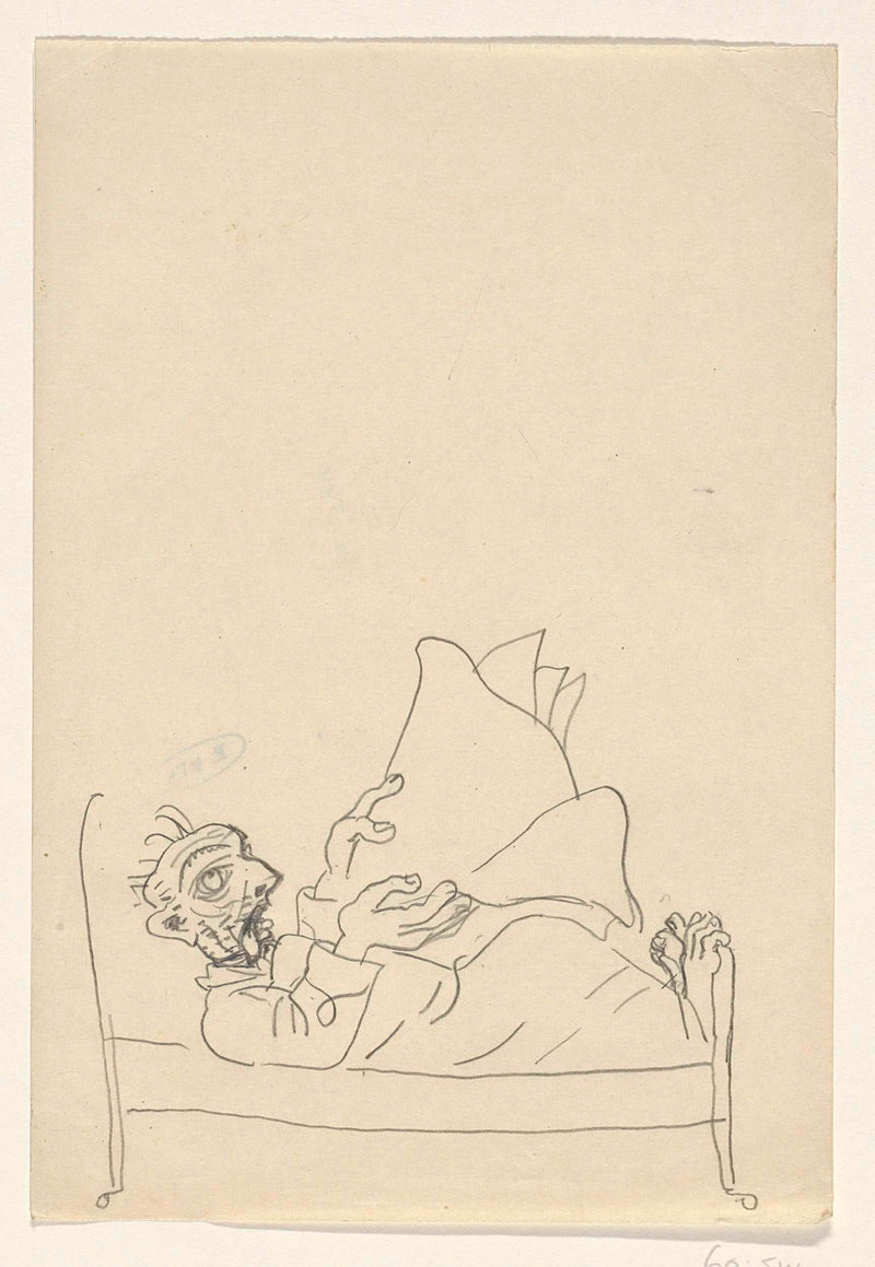 leo-gestel-1891-caricature-of-leo-gestel-on-his-sickbed-art-print-fine-art-reproduction-wall-art-id-an1biyc5h