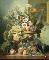 enguia-jelles-eelkema-1815-natureza-morta-com-flores-e-frutas-impressão-de-arte-reprodução-de-finas-artes-arte-de-parede-id-an292cbix