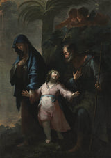 弗朗西斯科·康蒂-1735-返回拿撒勒藝術印刷品美術複製品牆藝術 id-an2b5chj8